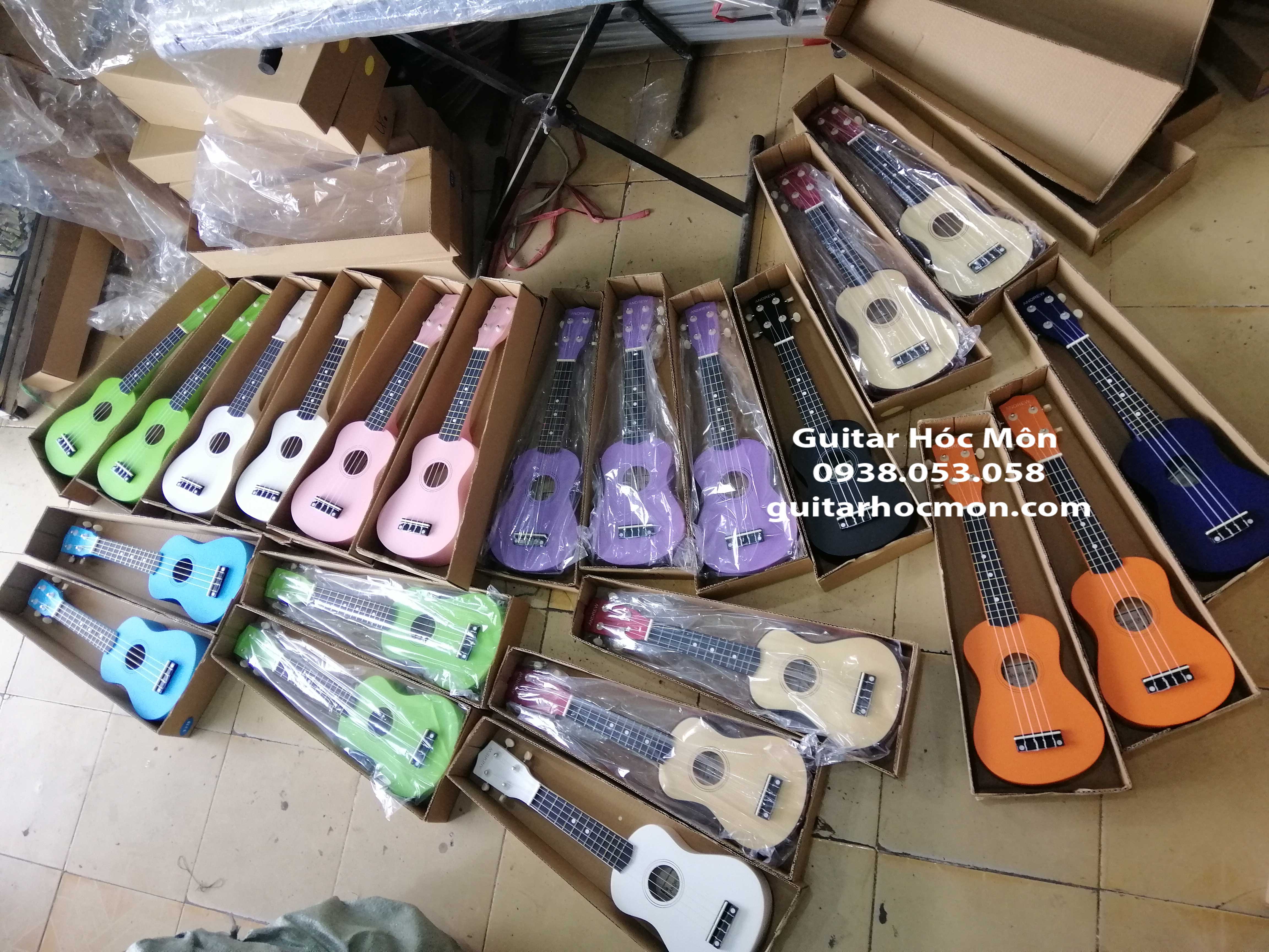 Bán đàn ukulele giá rẻ tại hóc môn, hồ chí minh -  guitar tấn phát